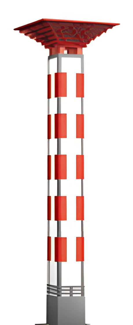 Square-canopy column — catalogue design reference LP-12.